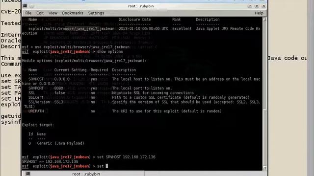 Copy of CVE-2012-5088 Java Applet Method Handle RCE Metasploit Demo смотреть онлайн