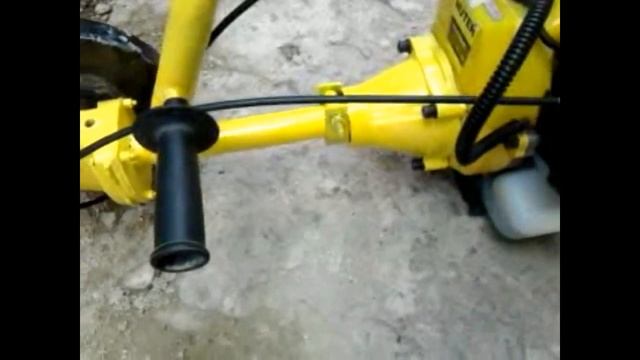 Бензоболгарка из триммера своими руками смотреть онлайн