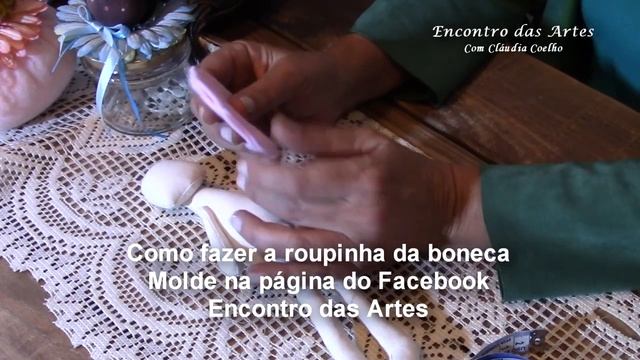 Encontro das Artes - 44 - Show de Talentos na escola Marília - 4ª parte da boneca - Tutorial смотреть онлайн