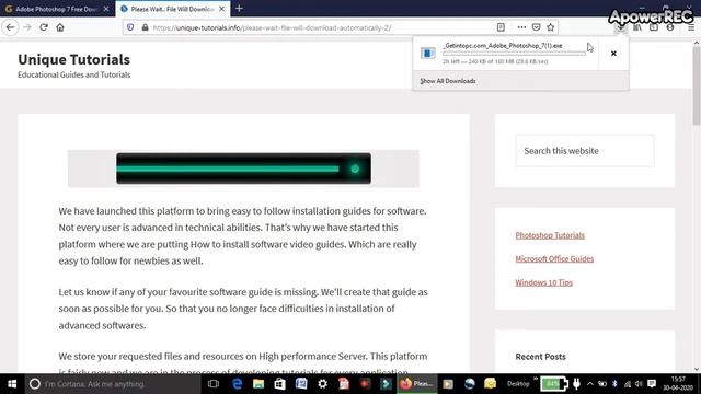 How to download Photoshop 7.0 in a windows PC | Rick Tech смотреть онлайн