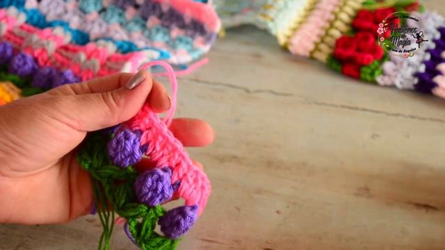 Manta a crochet ( La Magia de todas) Parte 4 смотреть онлайн
