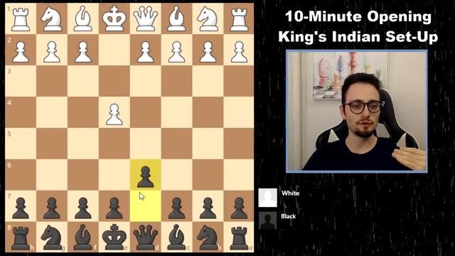 Learn the King's Indian Setup | 10-Minute Chess Openings смотреть онлайн