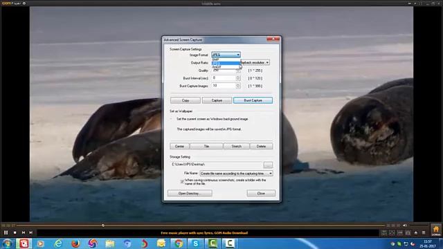 How to take Video Screenshot using GOM Player смотреть онлайн