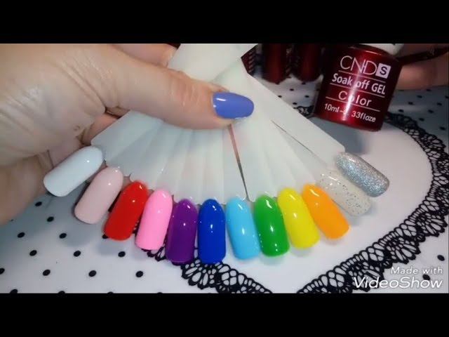 Покупки с АлиЭкспресс. Обзор и выкраска гель лаков CND.