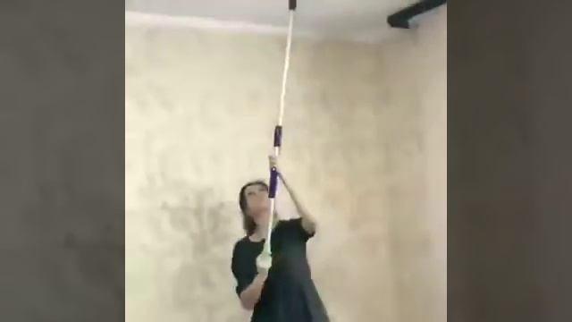 Универсальная швабра с двумя насадками.AQUAMATIC MOP. смотреть онлайн