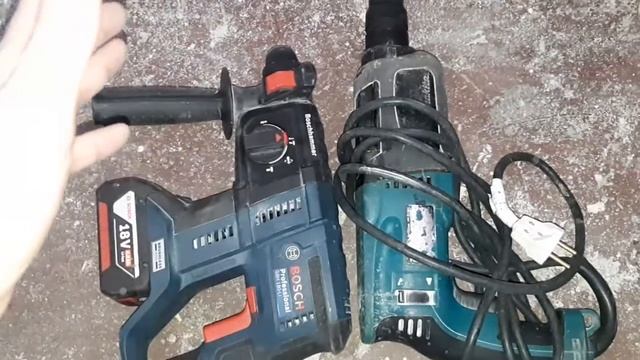 Сравнение сетевого и аккумуляторного перфоратора смотреть онлайн