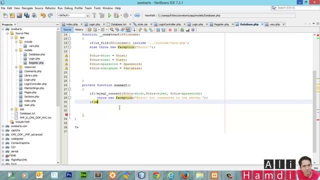 7 PHP MySQL OOP MVC DataBase Class смотреть онлайн