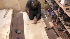 КУХНЯ ИЗ ФАНЕРЫ И ДУБА СВОИМИ РУКАМИ часть 1