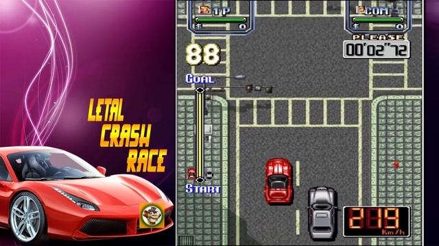 Lethal Crash Race - Arcade Classic videogame - Thunder Zone смотреть онлайн