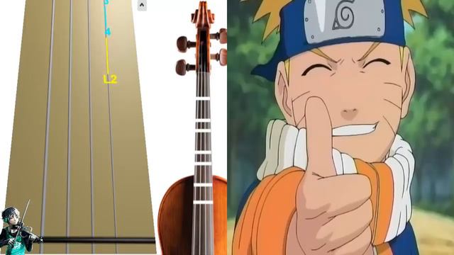 Naruto - Grief And Sorrow En Violín|How To Play,Tutorial,Tab,sheet Music,Como Tocar|Manukesman