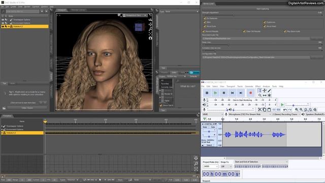 DAZ Studio Mimic Live Review смотреть онлайн