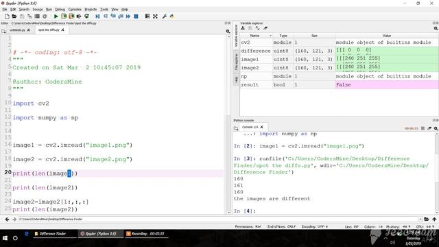 Spot The Differences Game Using Python : From the scratch смотреть онлайн