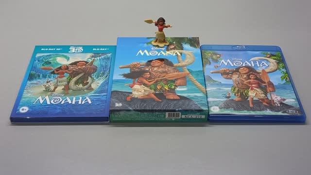 МОАНА - 3D - Blu-ray - MOANA - 2016 - STEELBOOK - KIMCHIDVD смотреть онлайн