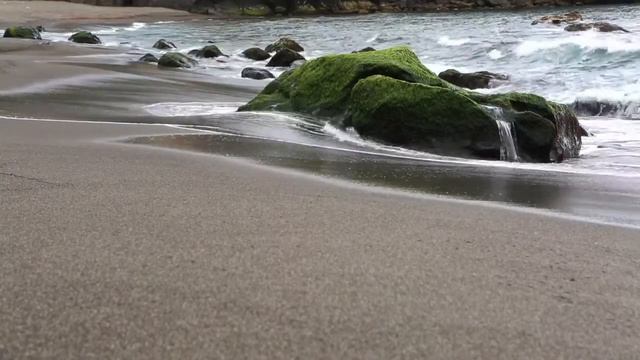 Nature LIVE 🔴 the soothing sound of ocean waves and beach atmosphere. Звук волн смотреть онлайн