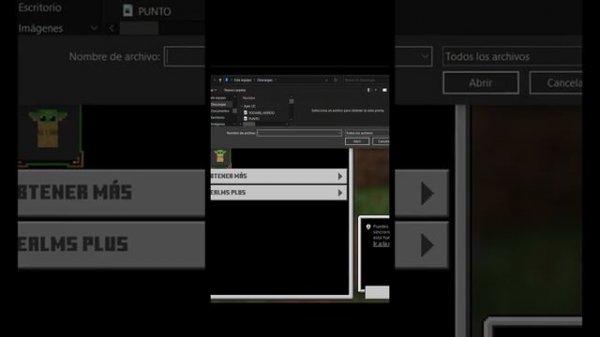 Como poner una skin en MINECRAFT BEDROCK Y JAVA (SKIN BABY YODA)