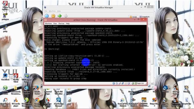Remote Debian server dengan Telnet смотреть онлайн