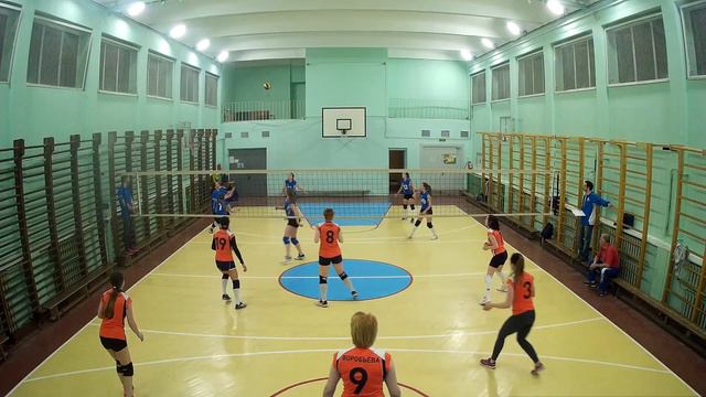 2018.04.12 | Волейбол | pvl.spb.ru | Цунами - Ника | первая партия смотреть онлайн