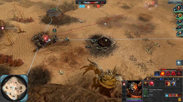 Dawn of War 2: ASTARTES MOD. Thousand Sons vs Space Wolves смотреть онлайн