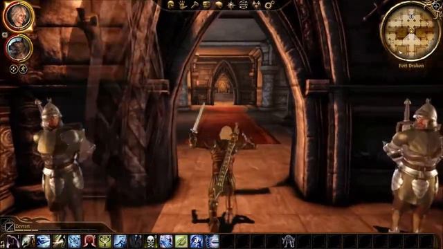 Dragon Age; Origins, Zevran & Dog rescue the Warden смотреть онлайн