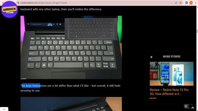 Review About Lenovo V14 Gen 2 Laptop смотреть онлайн
