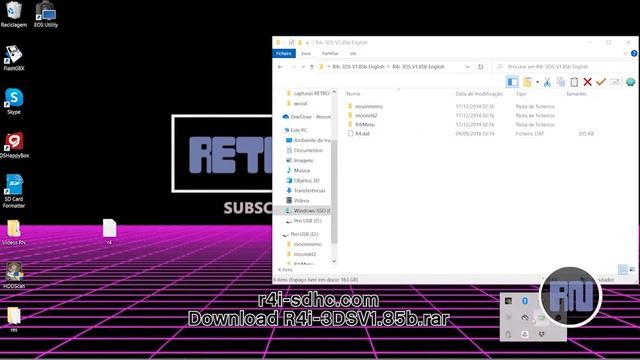 Nintendo DS Lite #4 - Installing R4 SDHC 2022 (Can't open_dsmenu.dat fix) смотреть онлайн