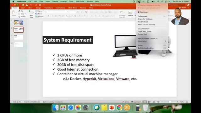 DevOps | Kubernetes | Architecture explained | Local cluster setup using Minikube | 23-April-2022 смотреть онлайн