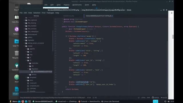 Nextcloud App Entwicklung #6 - DB смотреть онлайн