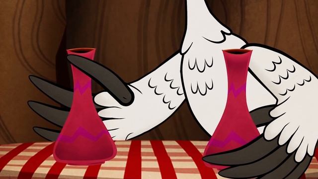 Лиса и Аист - Сказки и рассказы для детей - Russian Fairy Tales