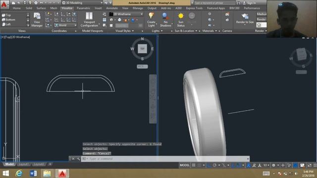 Part #1. Tutorial AutoCAD "Membuat Ban Mobil 3D" смотреть онлайн