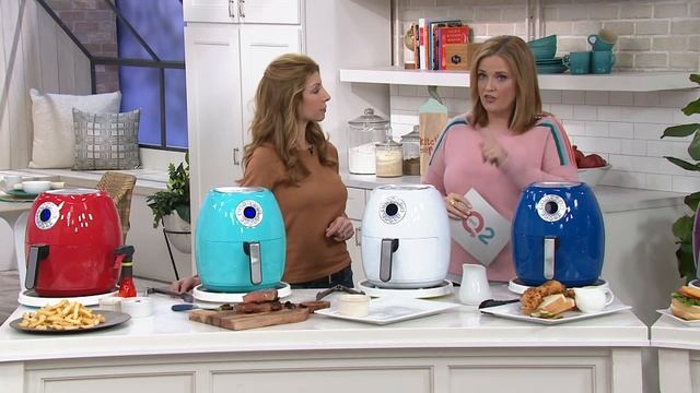 Cook's Essentials 3.4-qt Digital Air Fryer with Presets & Pans on QVC смотреть онлайн