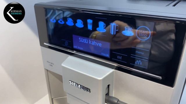 Siemens EQ 6 Plus Tam Otomatik Kahve Makinesi смотреть онлайн