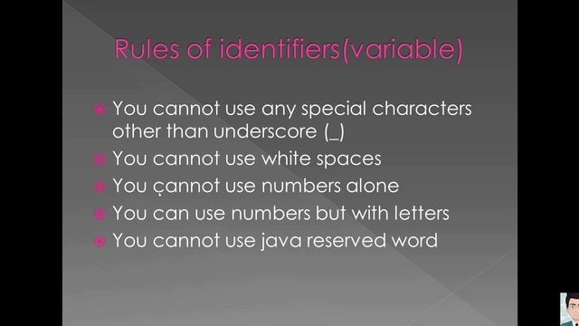 Java Basic Variables Data types смотреть онлайн