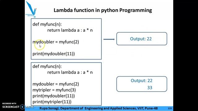 Lambda Function and Modules in Python смотреть онлайн