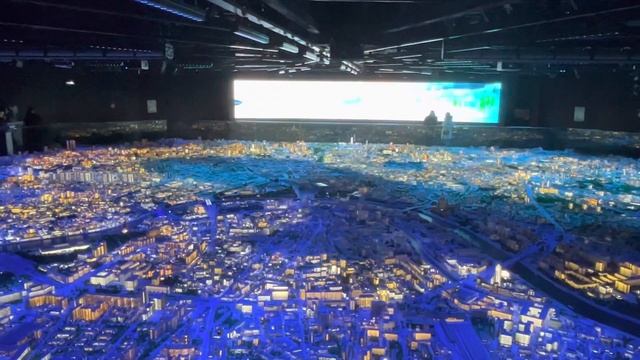 Макет Москвы на ВДНХ. Представление «Вселенная Москвы». смотреть онлайн