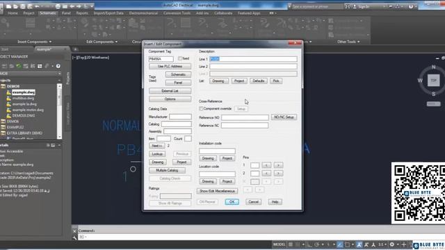 AutoCAD Electrical Tutorial - 029 - Pin numbers in AutoCAD смотреть онлайн