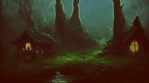 Magical Forest Ambience: Enchanting Nature Sounds With Animated Fantasy Scene To Sooth Your Soul.