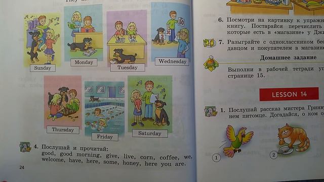 Enjoy English 3 класс урок 13