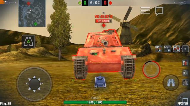 Как это пробить?#2►Vk 45.02 B►WoT Blitz смотреть онлайн