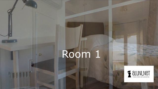 Piso de 4 habitaciones para estudiandes en Barcelona. ID1728 смотреть онлайн