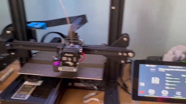 Raspberry pi with Klipperscreen Klipper / Fluiddpi demo on Ender 3 S1 / V1 / V2 смотреть онлайн