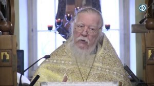 Протоиерей Димитрий Смирнов. Проповедь о крещении покаяния для прощения грехов