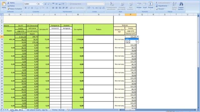 Lista płac 2012 w excelu całkowicie bezpłatnie смотреть онлайн