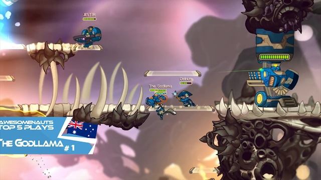 Awesomenauts Top 5 Plays - Week 9 смотреть онлайн