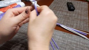 Плетение ручки из 8 трубочек