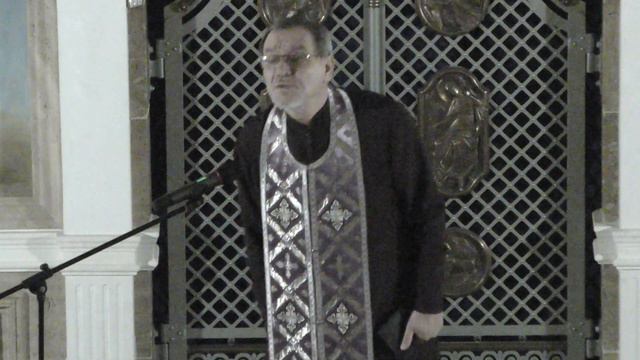 Проповедь о. Владимира Лапшина на Великом повечерии с каноном прп. Андрея Критского.18.03.2021 смотреть онлайн