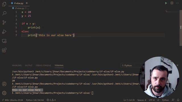 Python if else statements – Python tutorial for beginners – CodeBerry Programming School смотреть онлайн