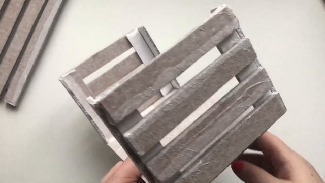 DIY Handmade Box From Cardboard | Cardboard Idea | Imitation Of A Wooden Box Made Of Cardboard