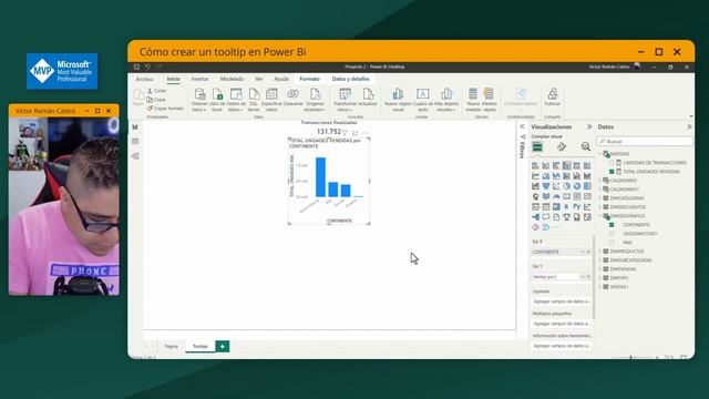 ?Como crear un Tooltip en Power BI? | #excelyfinanzas смотреть онлайн