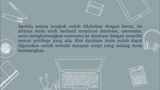 Tugas presentasi~Materi : Html & Mysql (Membuat database) смотреть онлайн