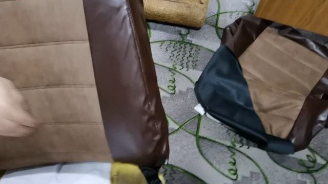 ВАЗ 2105 за 35 - перетяжка в кожу и установка подогревов сидений! смотреть онлайн